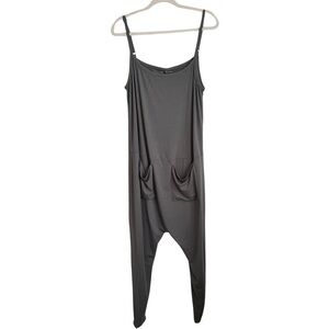 Universal Standard Jackson Sleeveless Jumpsuit  Harem Drop Crotch XS=10-12 NWT